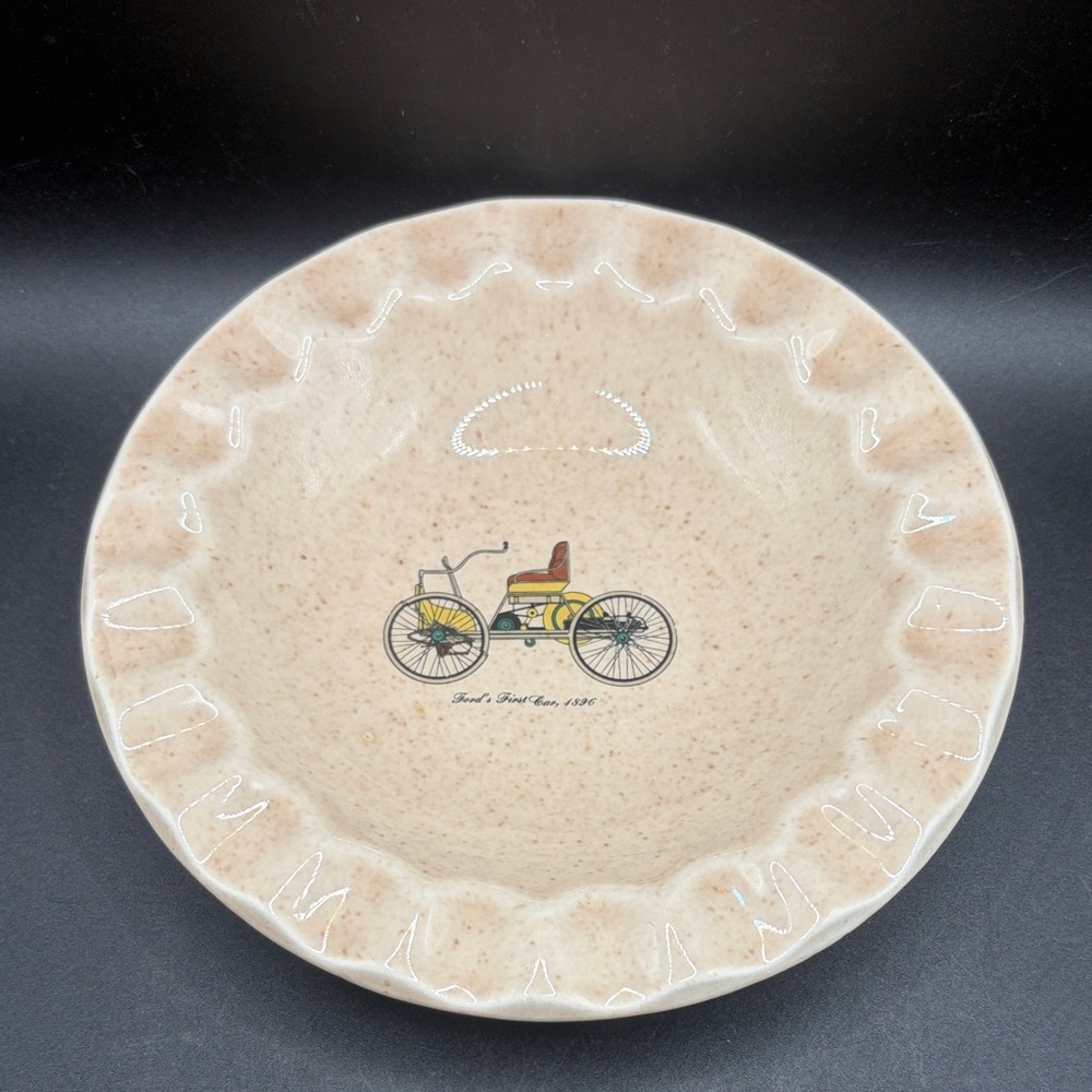 Royal China Ford’s First Car Vintage Ceramic Trinket Dish Ashtray Jewelry Dish